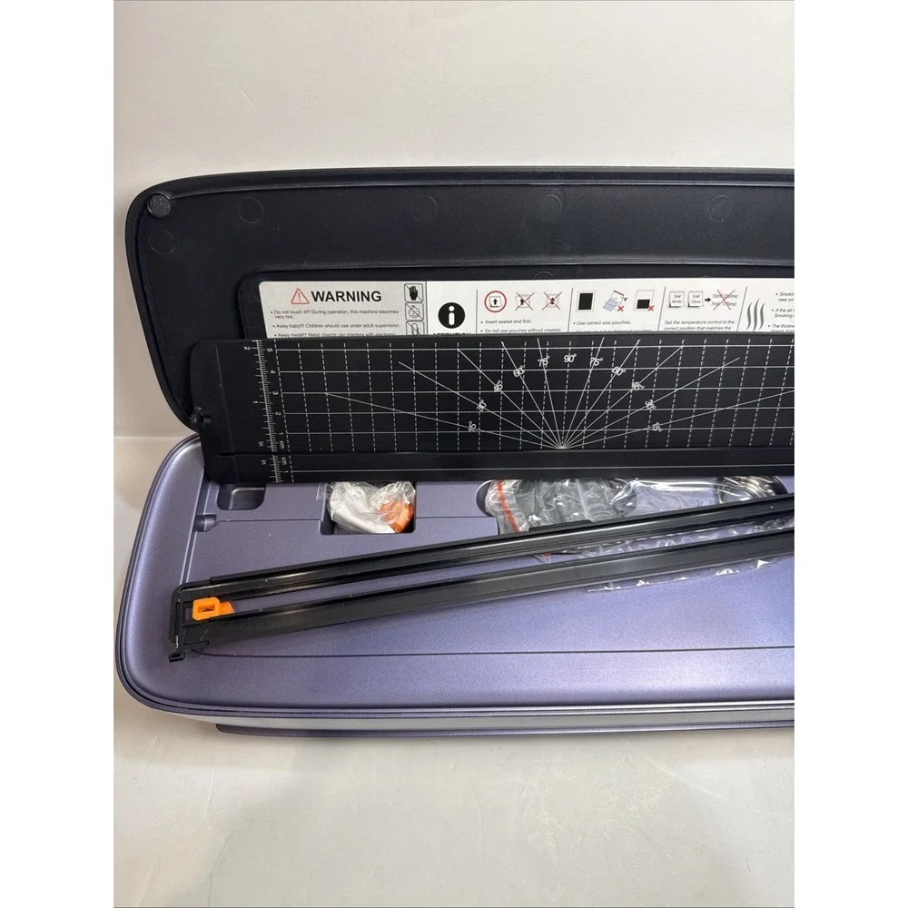 Qfun Purple Cold And Thermal Laminator With Extras
